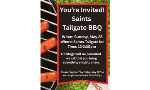 Tailgate BBQ before the Saints game Sunday, May 25th