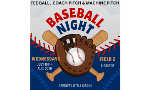 Tee Ball, Coach Pitch & Machine Pitch Baseball Night 6-7:30pm